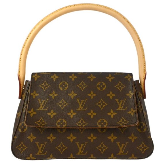 Louis Vuitton Monogram Mini Looping Handbag M51147 MI1022 164785 - Picture 1 of 10